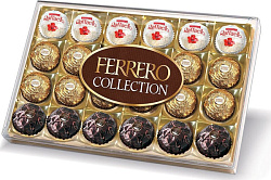 Ferrero Rocher Набор конфет Ferrero Rondnoir Ferrero Rocher Raffaello 269,4гр