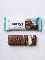 Natty's & Go! Шоколадный батончик с мякотью кокоса, покрытый молочным шоколадом 45гр