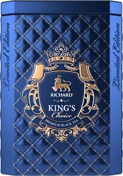 Richard Чай черный King's & Queen's Choice синий 80гр