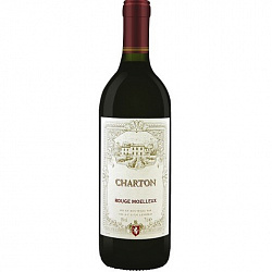 Charton Rouge Moelleux Вино красное полусладкое 10,5% 750мл