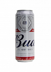 Bud Пиво Светлое пастеризованное 5% 450мл