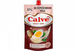 Calve Майонез на перепелином яйце 67% 400гр