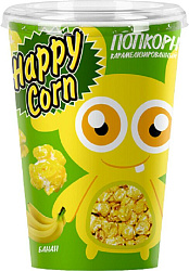 Happy Corn Воздушная кукуруза банан 85гр 		