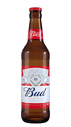 Пиво "Bud" светлое пастеризованное 5% 440мл