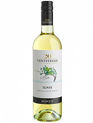 Zonin Ventiterre Soave DOC 2019 Вино белое сухое 12% 0.75л