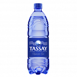 Tassay Вода питьевая газированная 1л