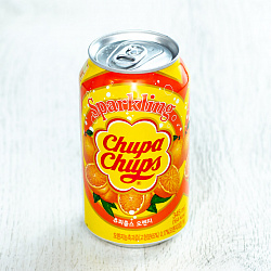 Chupa Chups Газированный напиток Апельсиновый 345мл