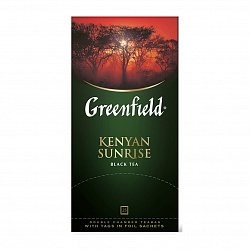 Greenfield Kenyan Sunrise Черный чай 25 пакетиков