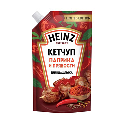 Heinz Кетчуп Паприка и Пряности для Шашлыка 320гр