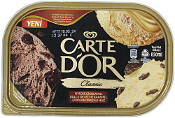 Carte D'Or Мороженое со вкусом Шоколада, Карамели и Банана