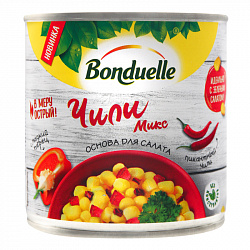 Bonduelle Чили микс Овощная смесь с кукурузой 310гр