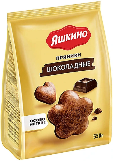 Яшкино Пряники шоколадные 350гр