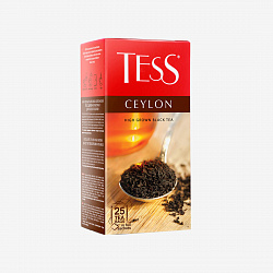 Tess Ceylon Черный высокогорный чай 25 пакетиков