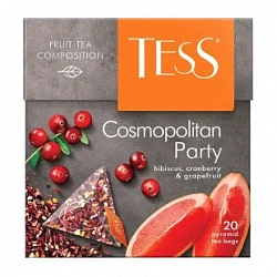 Tess Чайный напиток Cosmopolitan Party 20 пирамидок