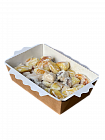Mfood.kz Картофельные ньокки в сливочном соусе с курицей и грибами, 300гр