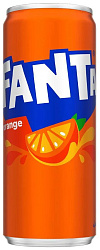 Fanta газированный напиток апельсин 0.25 л