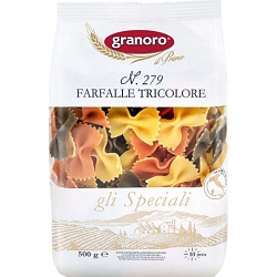 Granoro Макароны Farfalle Tricolore №279 500гр