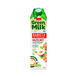 Green Milk Barista Hazelnut Ферментированный растительный напиток 1л