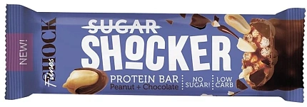 FitnesShock Shocker Батончик глазированный Арахис-шоколад 35гр