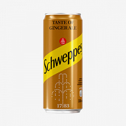 Schweppes Taste of Ginger Ale "Имбирный Эль" 330мл