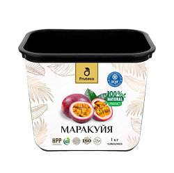 Пюре Fruteco маракуйи замороженное 1кг