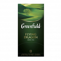 Greenfield Flying Edition Зеленый чай 25 пакетиков