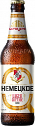 Пиво Бочкари "Немецкое" светлое фильтрованное 4,2% 440мл